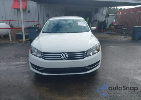 2013 Volkswagen Passat 2.5L S from USA, damaged, VIN 1VWAP7A31DC116519
